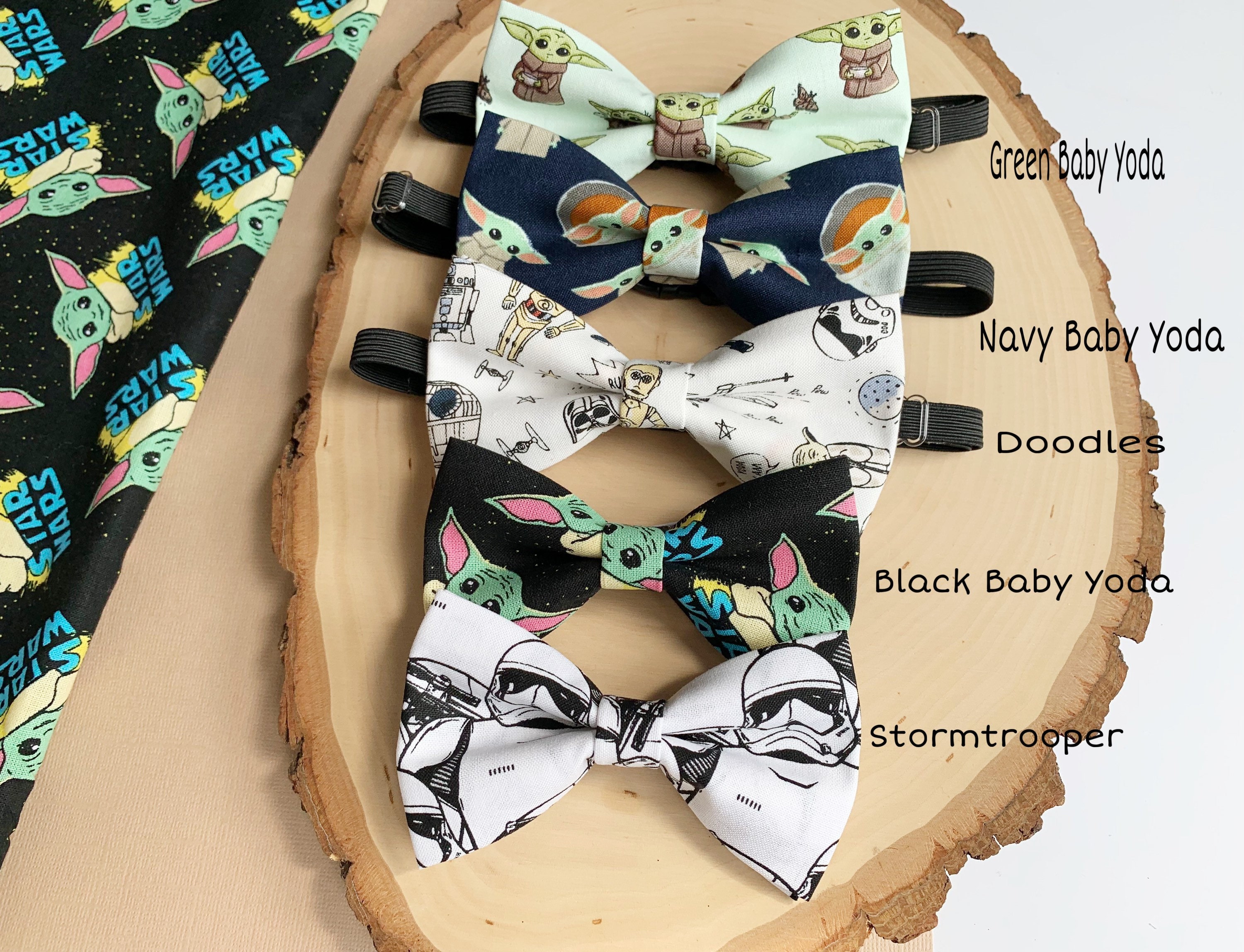 Star Wars Bow Tie Baby Yoda Baby Yoda Bow Tie Bow Tie for Etsy