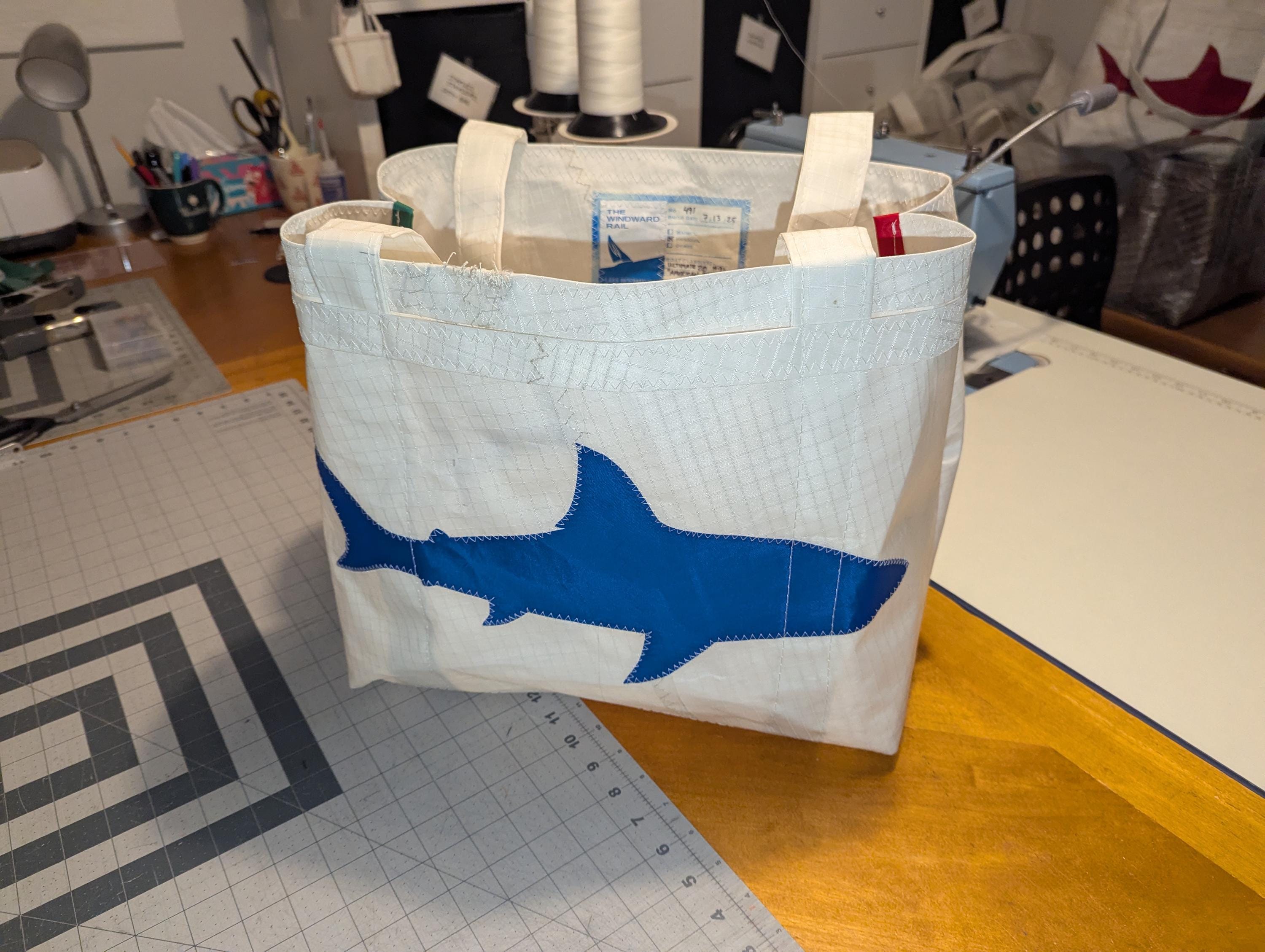 Borsone vela riciclata Italia