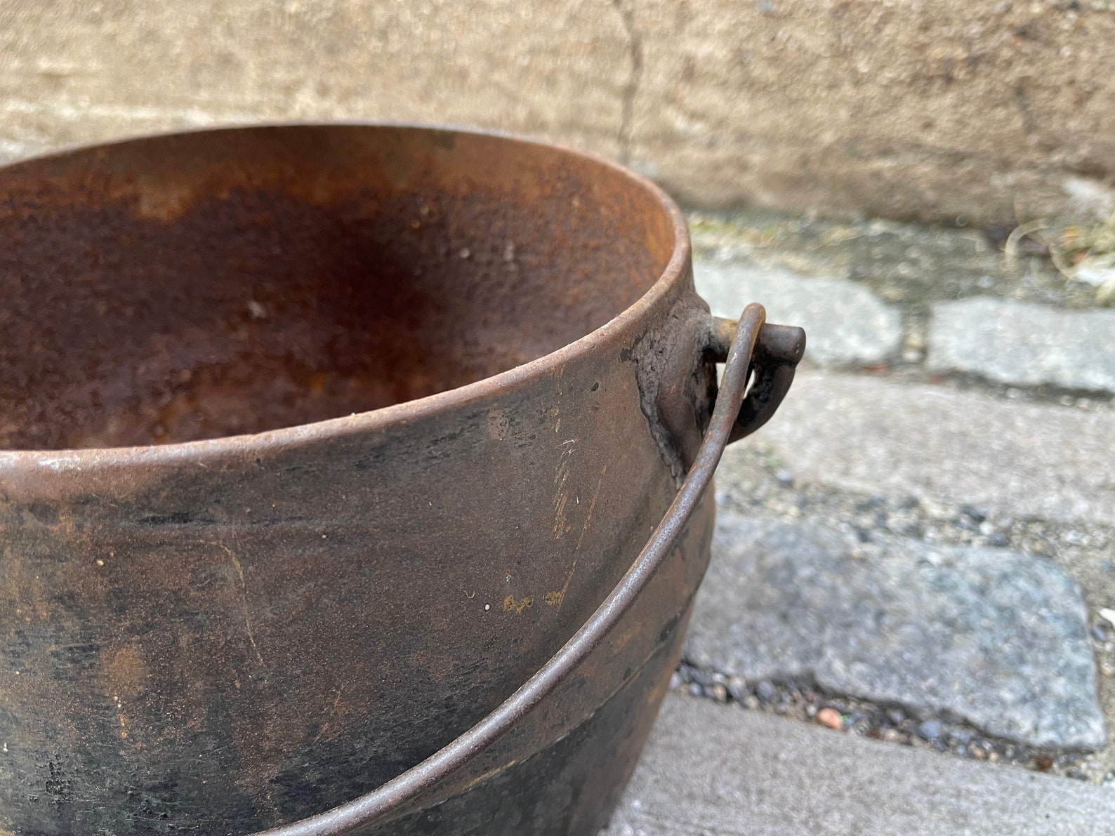 Antique Cast Iron Bean Pot Marietta PA Gate Mark Vintage Etsy