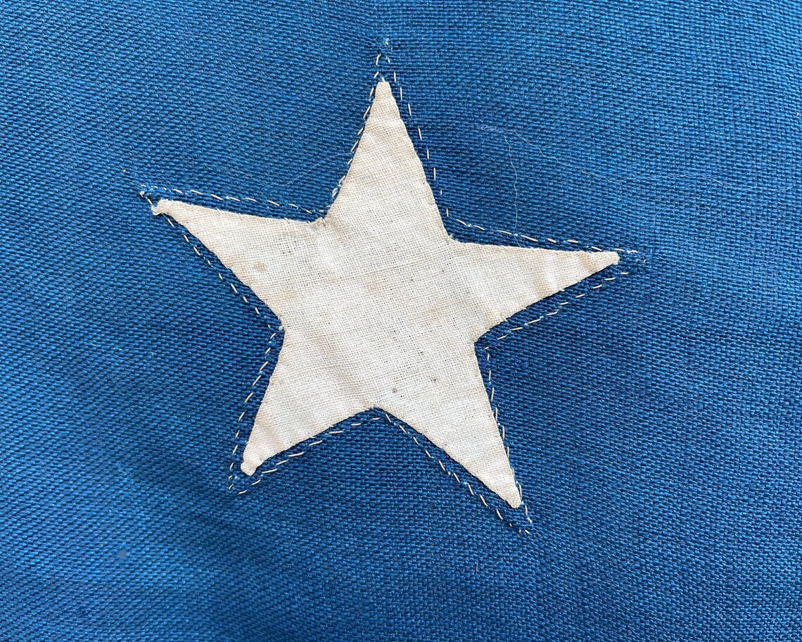 Bandiera Americana Con Stelle In Cerchio