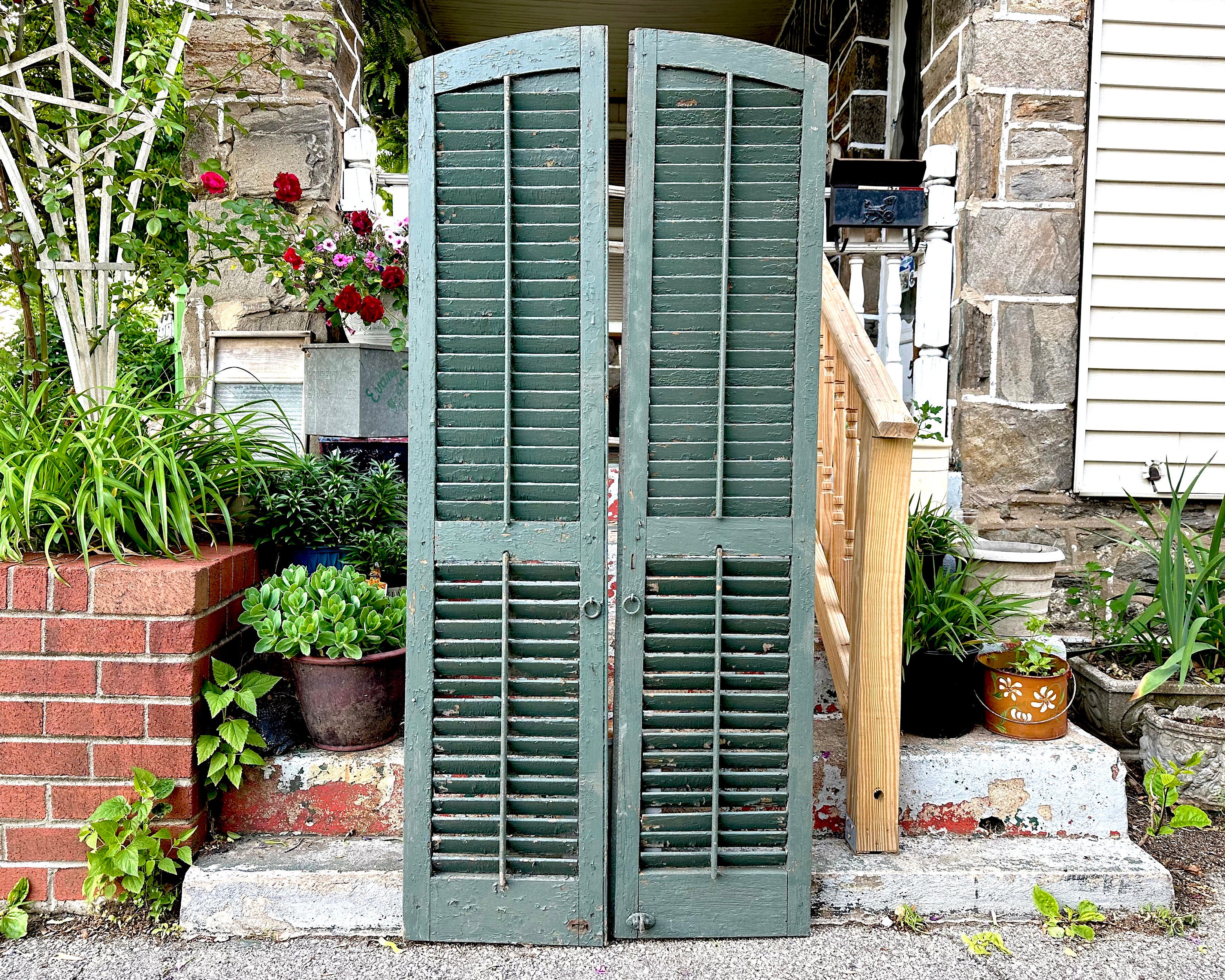 Old Wood Shutters Ideas
