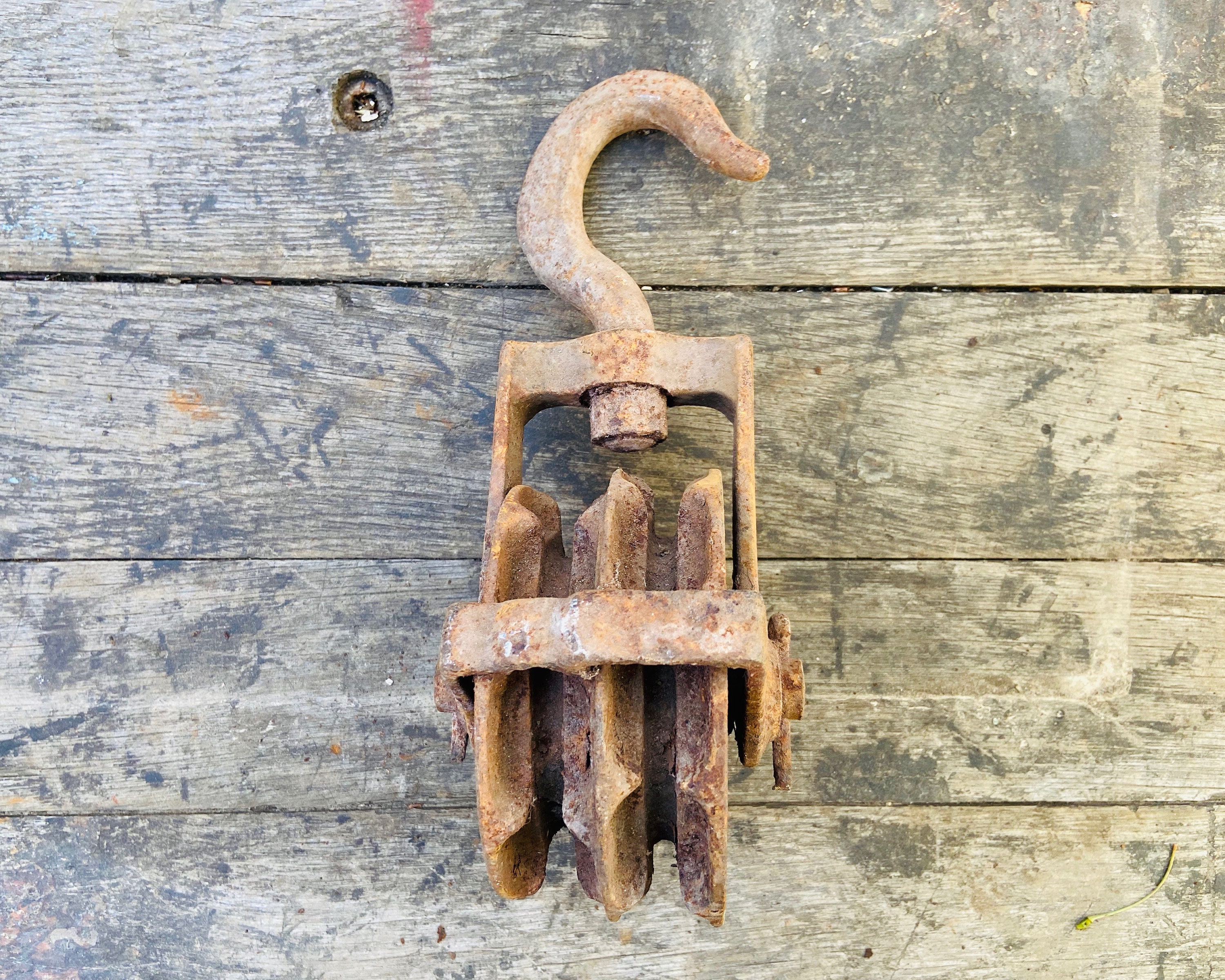 Antique Pulley Wheel Metal Pulley Antique Cast Iron Pulley Etsy