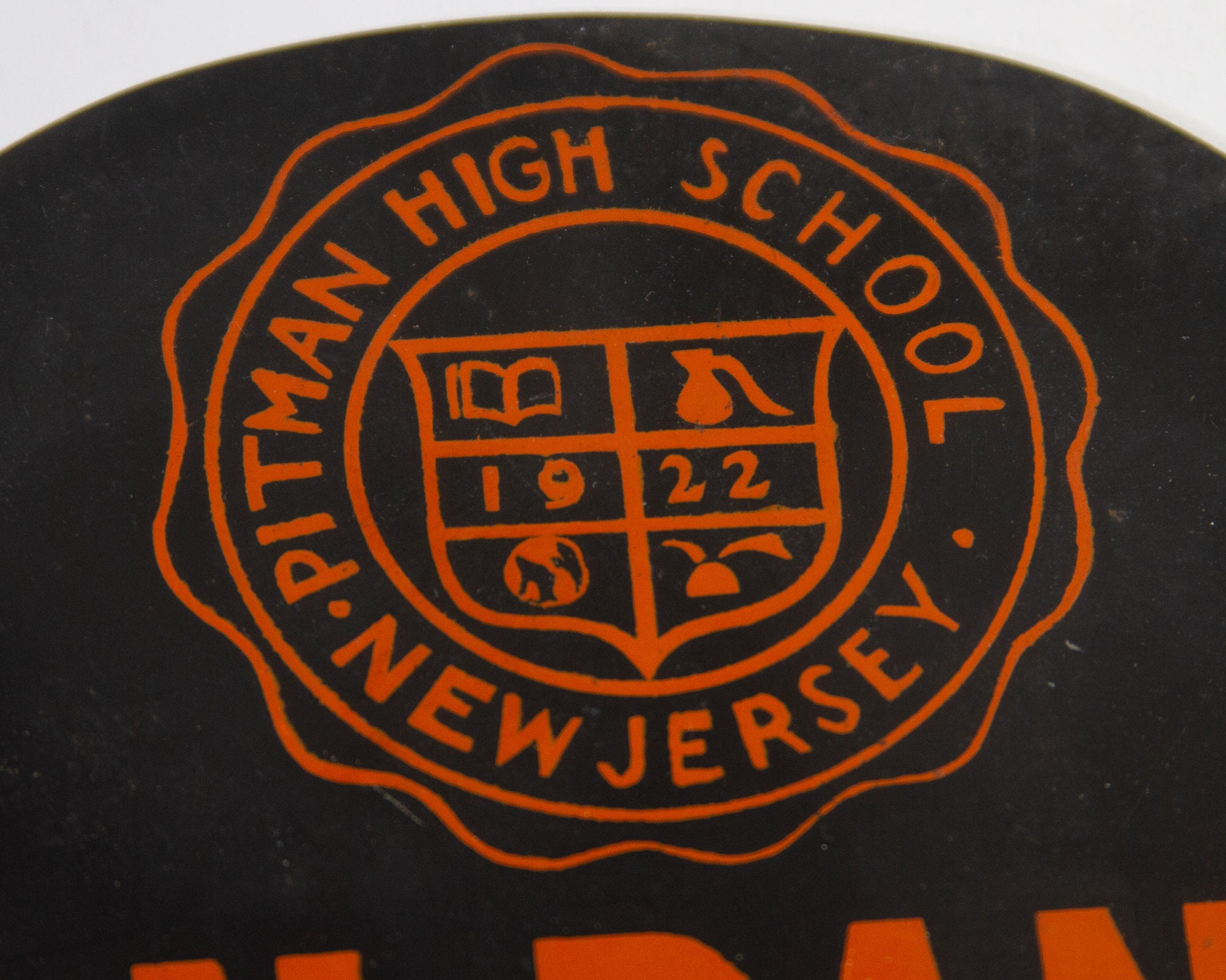 Pitman Panthers License Plate Topper Pitman High School New Etsy