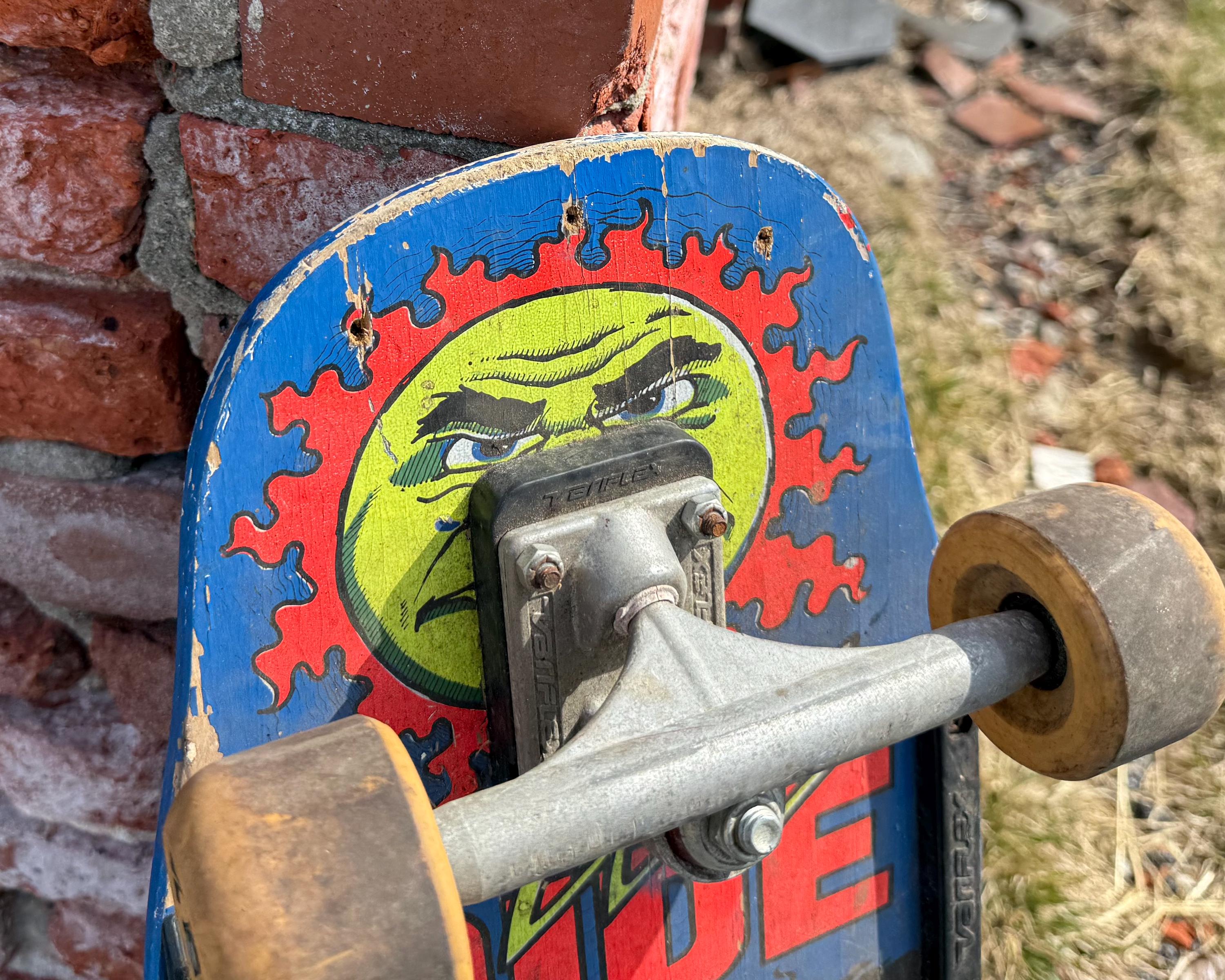 ビンテージ スケートボード【 ラス ハウエル 】 70年代 USA オールドスクール スケートボード ヴィンテージ バリフレックス