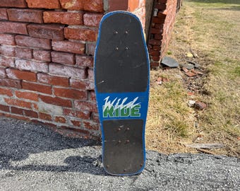 Old School Skateboard Vintage Variflex WILD RIDE - Etsy