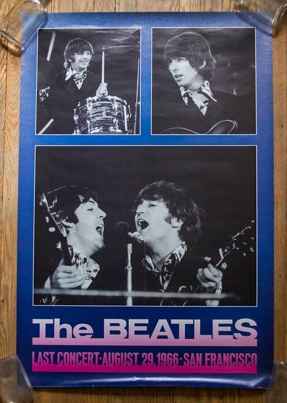 RARE Vintage Beatles Poster Lot, Instant Collection, Wall