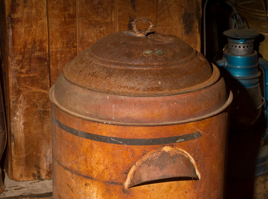 Antique Water Cooler Toleware Water Jug with Spigot Etsy