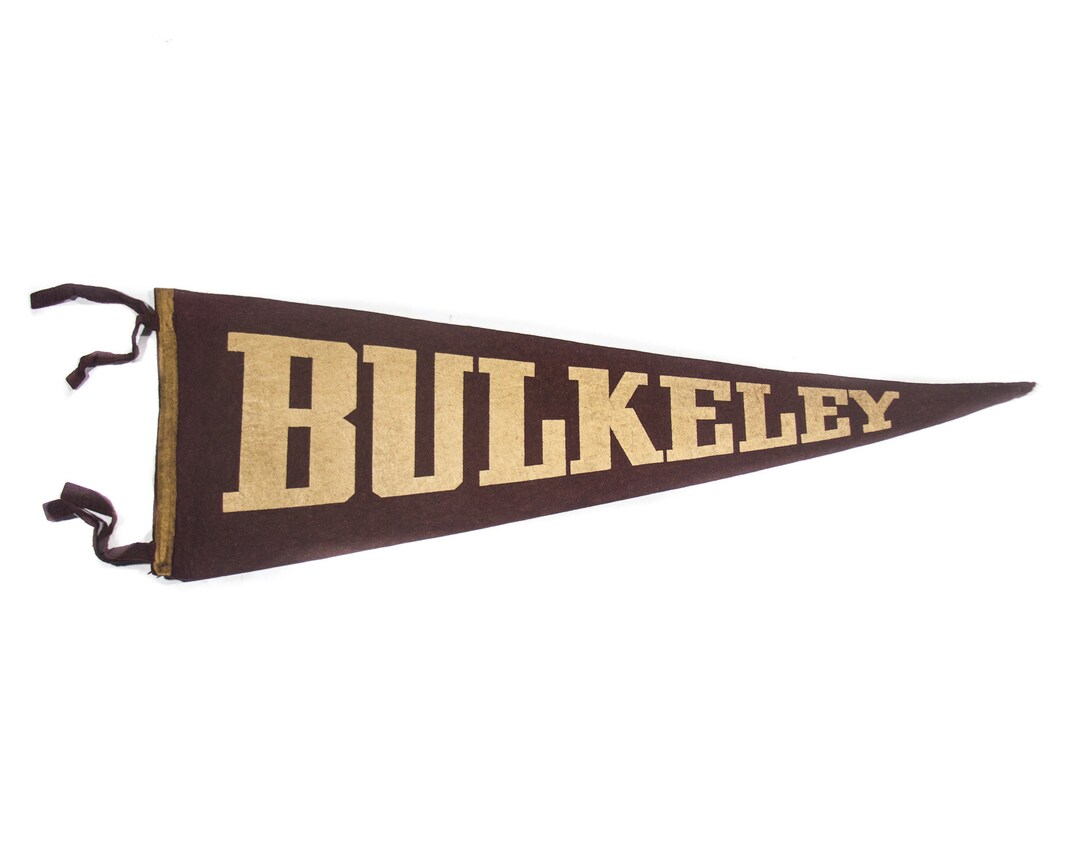 Vintage Bulkeley Bulldogs Felt Pennant: Hartford CT, 1920s - Etsy