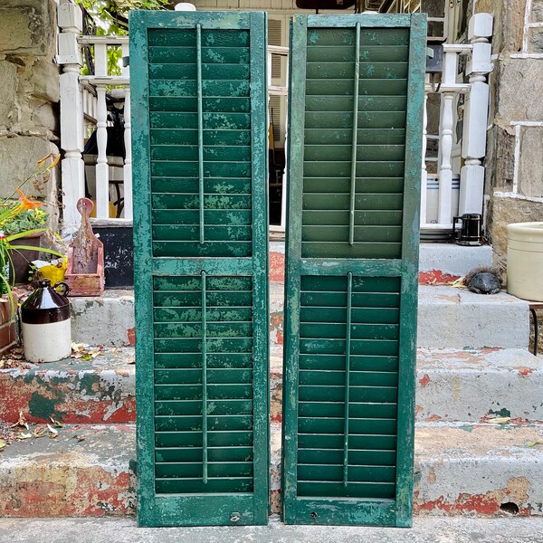 Old Wood Shutters Etsy