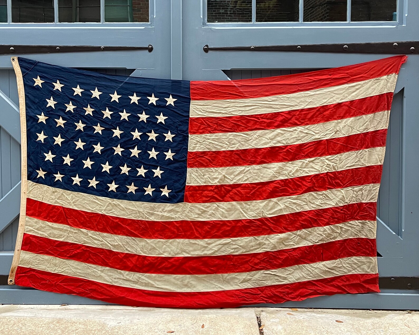 antique-american-flag-46-stars-7-1-2-x-4-1-2-large-etsy