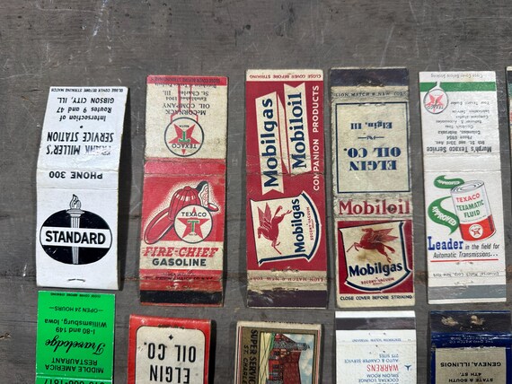 コレクション Vintage Oil Gas Advertising Matchbooks Vintage Gas & Oil Matchbook Collection: Shell, Texaco, Gulf