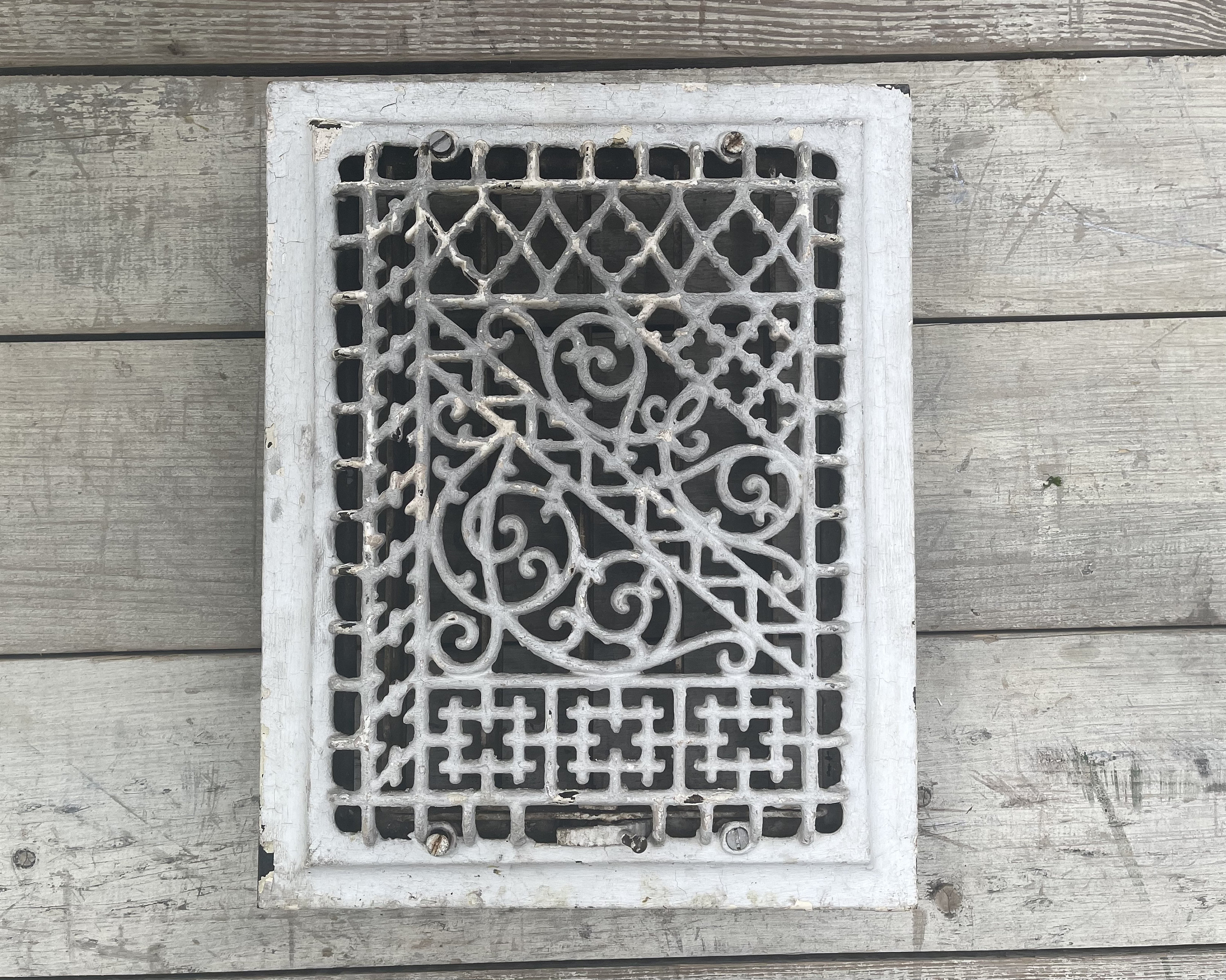 Antique Cast Iron Heater Grate Heater Vent Cover Floor Etsy