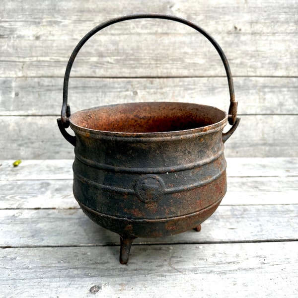 Cast Iron Wash Pot Etsy