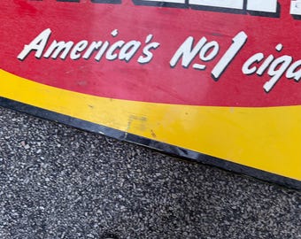 Vintage Phillies Blunt Sign: 1940s General Store Advertising - Etsy