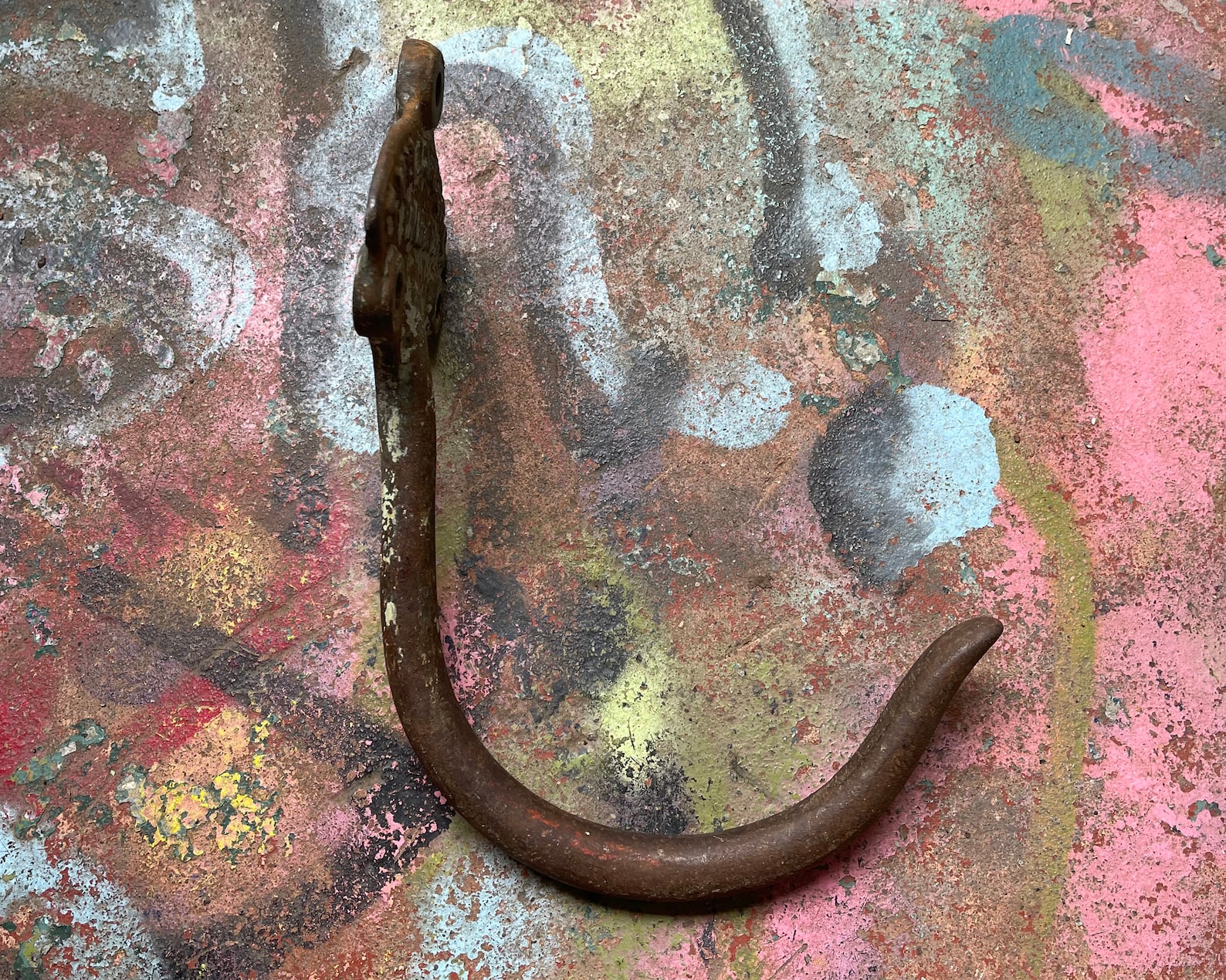 T Mills & Bro Philadelphia Taffy Hook Confectioners Hook Etsy