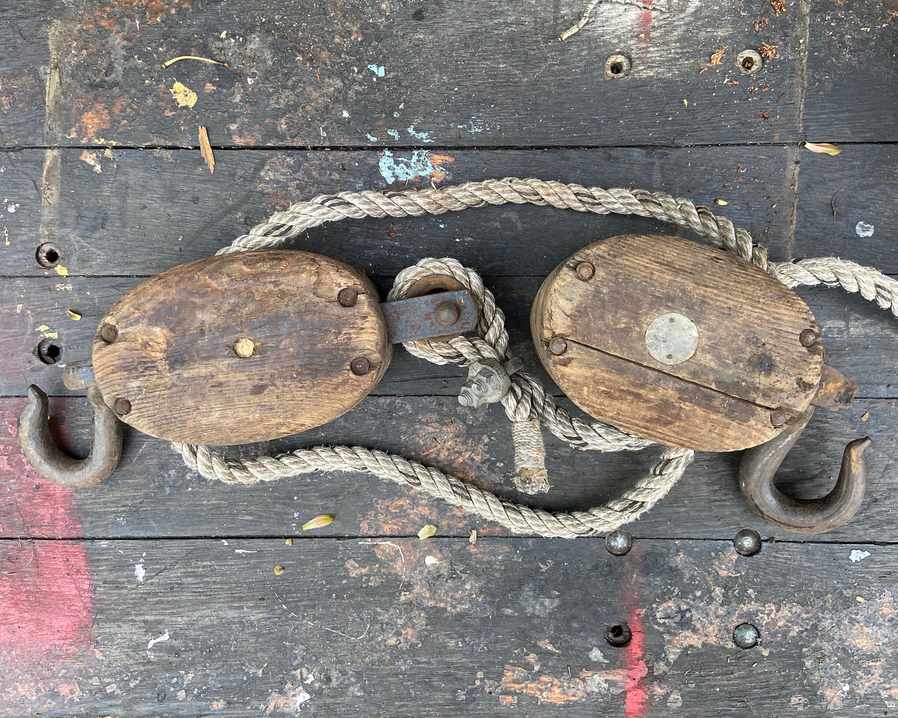 Vintage BARN ROPE 26 Feet 3/4” Farm Pier Nautical Decor Industrial Art  Crafts