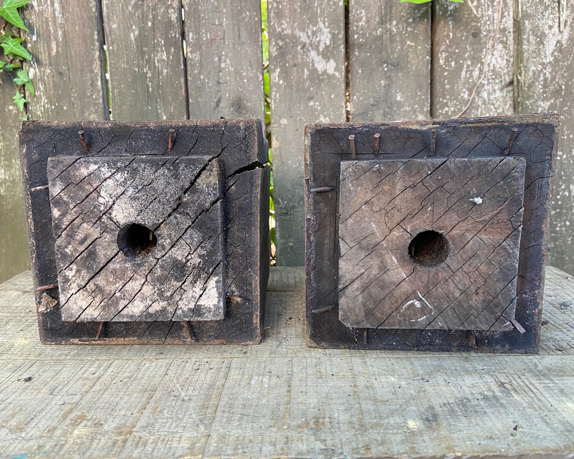 Antique Newel Post Caps Staircase Banister Post Cap Top Etsy