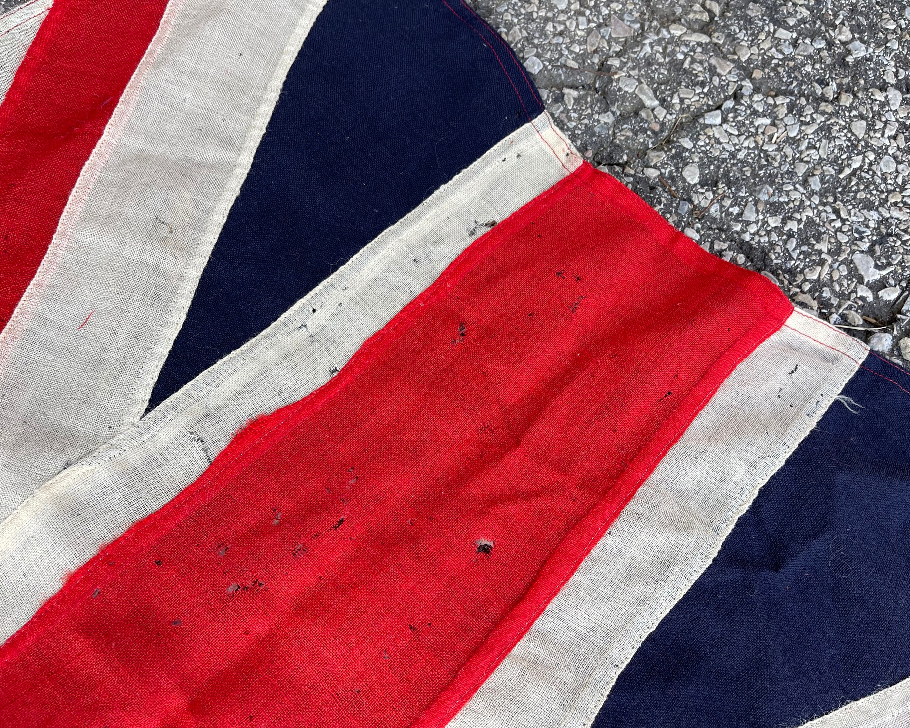 アンティーク英国ユニオンジャック旗：第一次世界大戦/第二次世界大戦