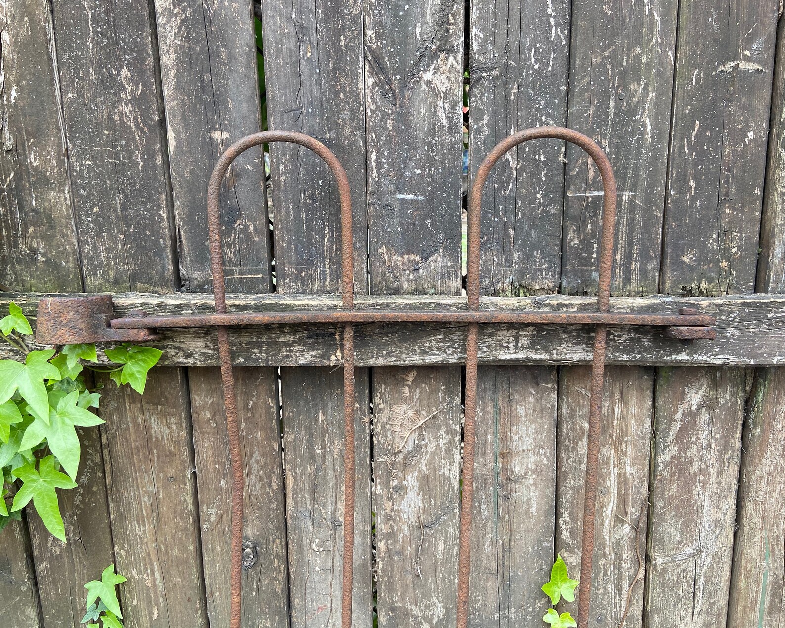 Antique Garden Fence Wrought Iron Gate Victorian Gate Etsy