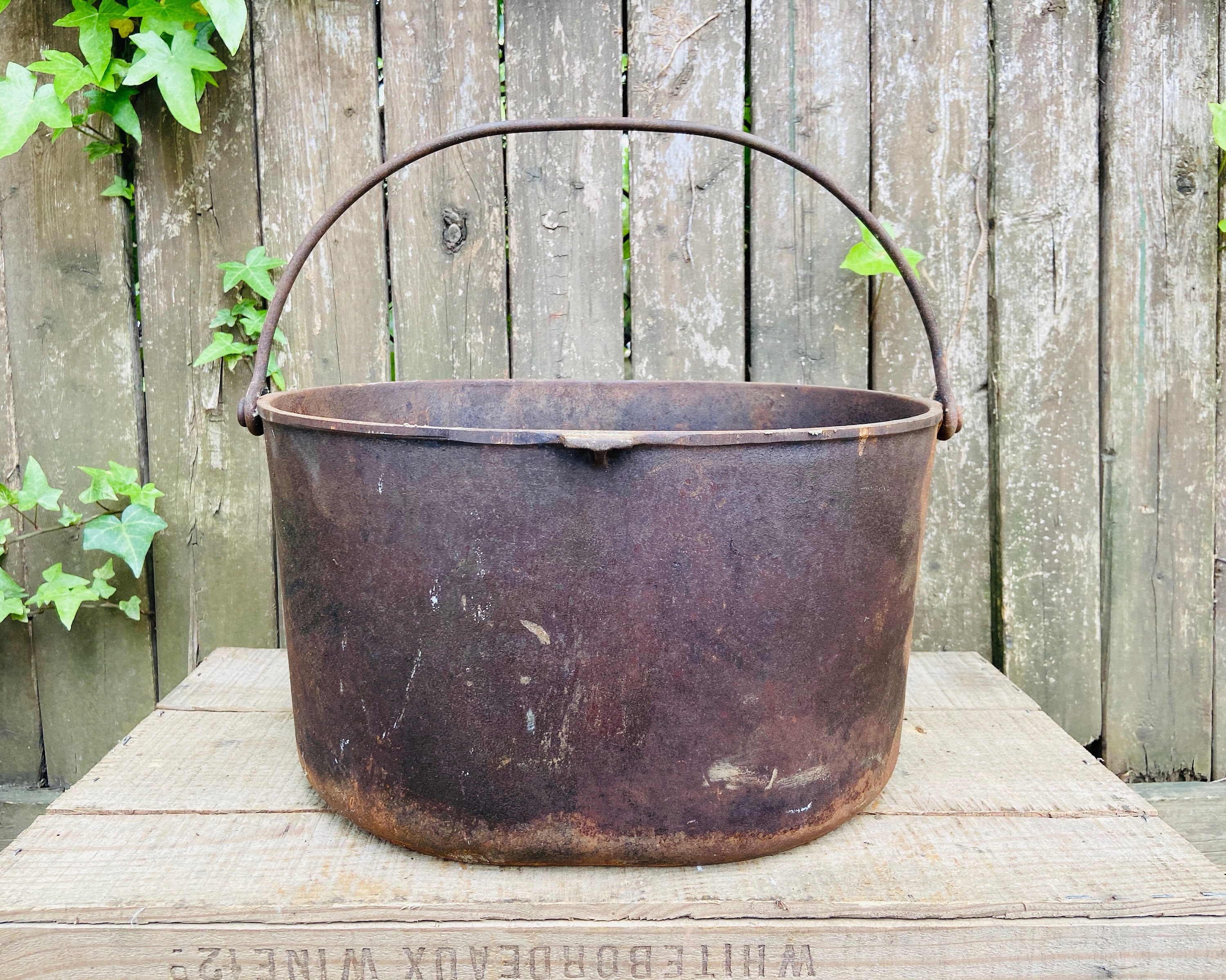 Vintage pot/dutch oven handle pair (2-screw)