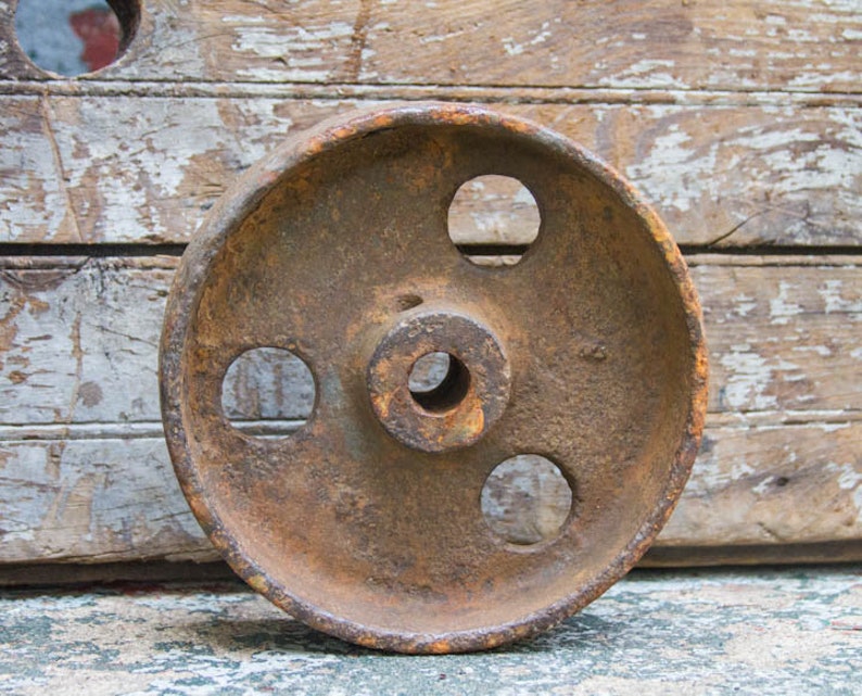 Antique Cast Iron Wheels Railroad Cart Wheels Hit Miss Engine | Etsy
