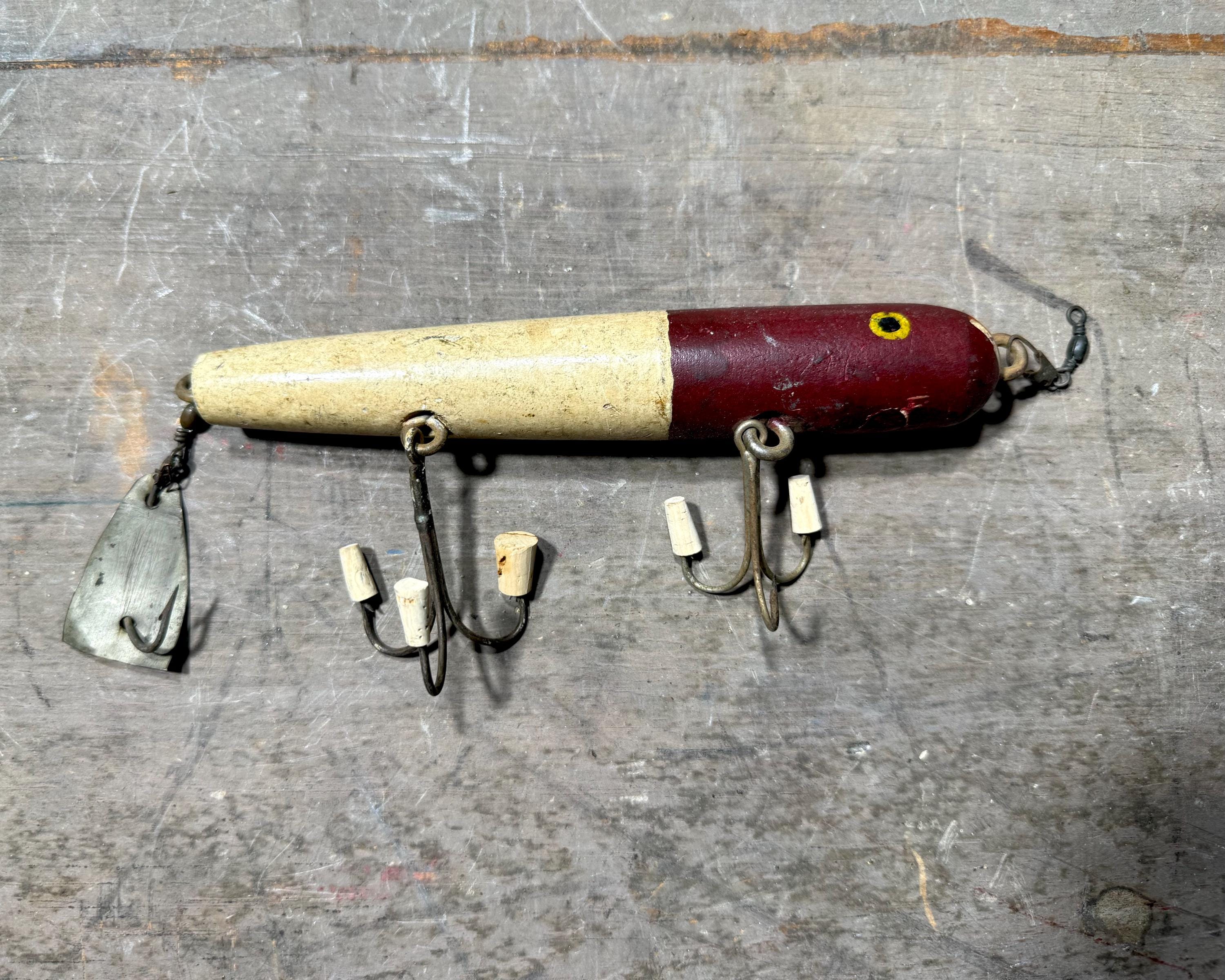 RARE / 3 Ancien leurre de pêche 15 g/12 cm/ COLLECTOR