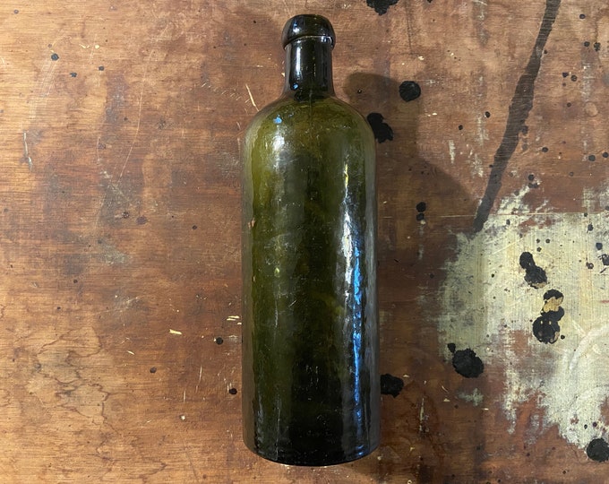 Antique Bitters Bottle Mineral Water Hunyadi Janos Saxlehner