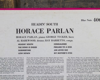 horace parlan/headin'south ブルーノート　レイバレット Horace Parlan - Headin' South Vinyl Record - Blue Note BLP 4062 - Etsy