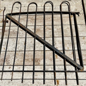 Antique Wrought Iron Gate, Iron Fence Gate, Architectural Salvage, Victorian Home Decor, Gothic Revival, Antique Gate, Vintage Garden Gate