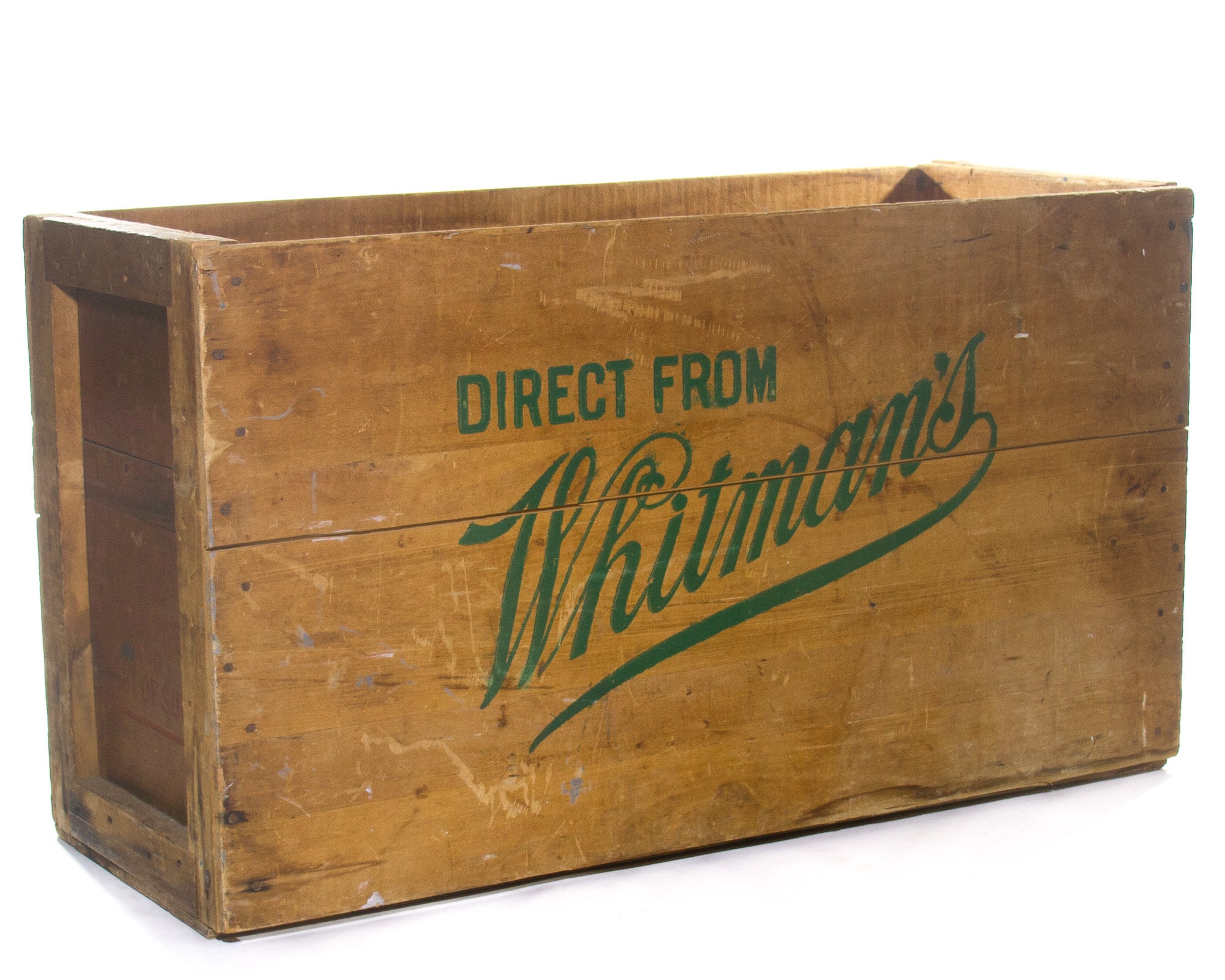 Whitman's Chocolate Crate Antique Advertising Crate Etsy