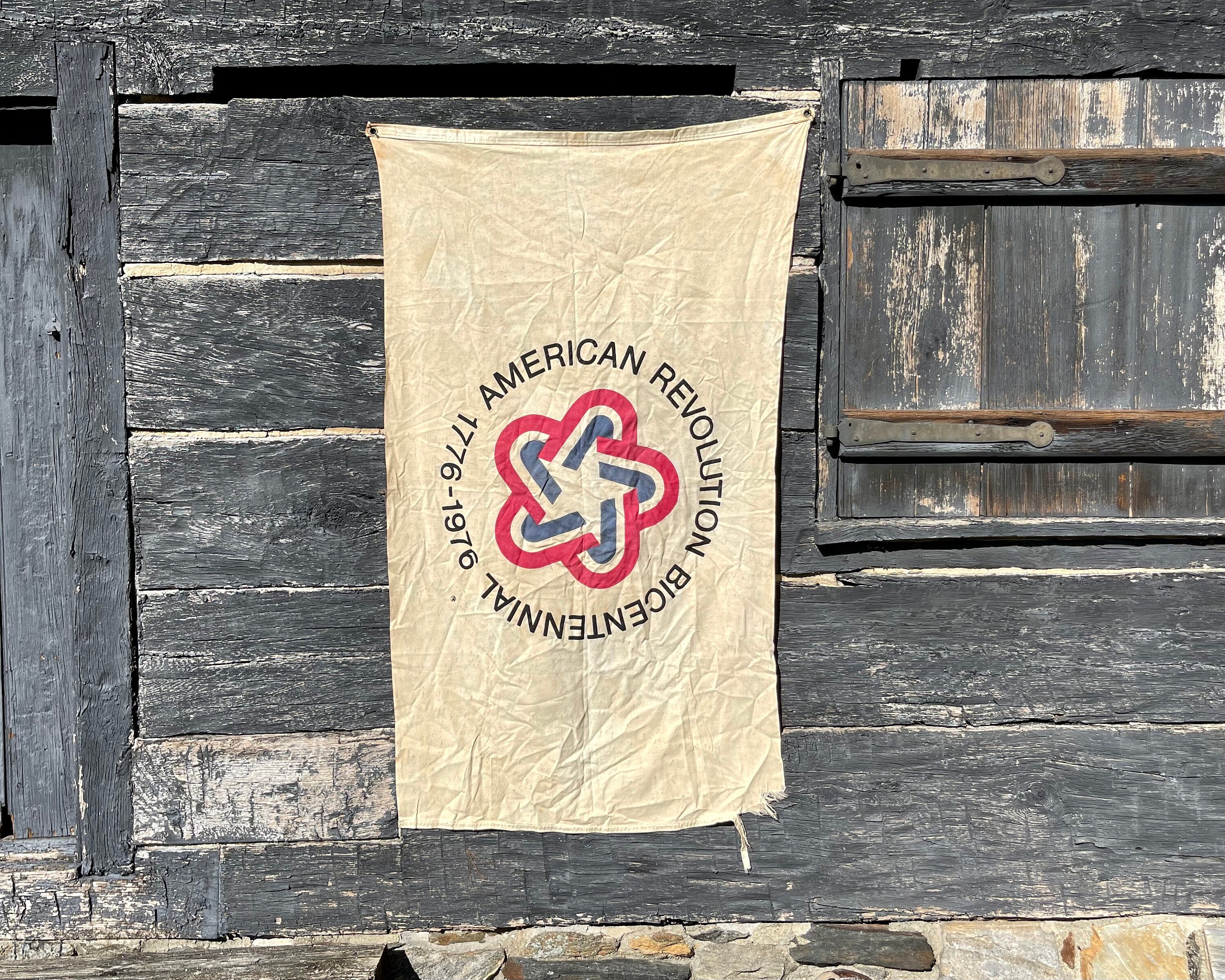 Vintage American Revolution Bicentennial Flag 1776 - 1976 NICE