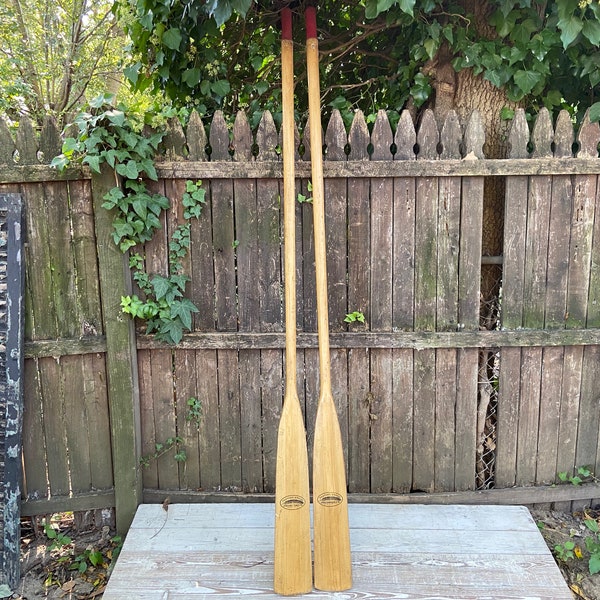 Wood Oars Etsy