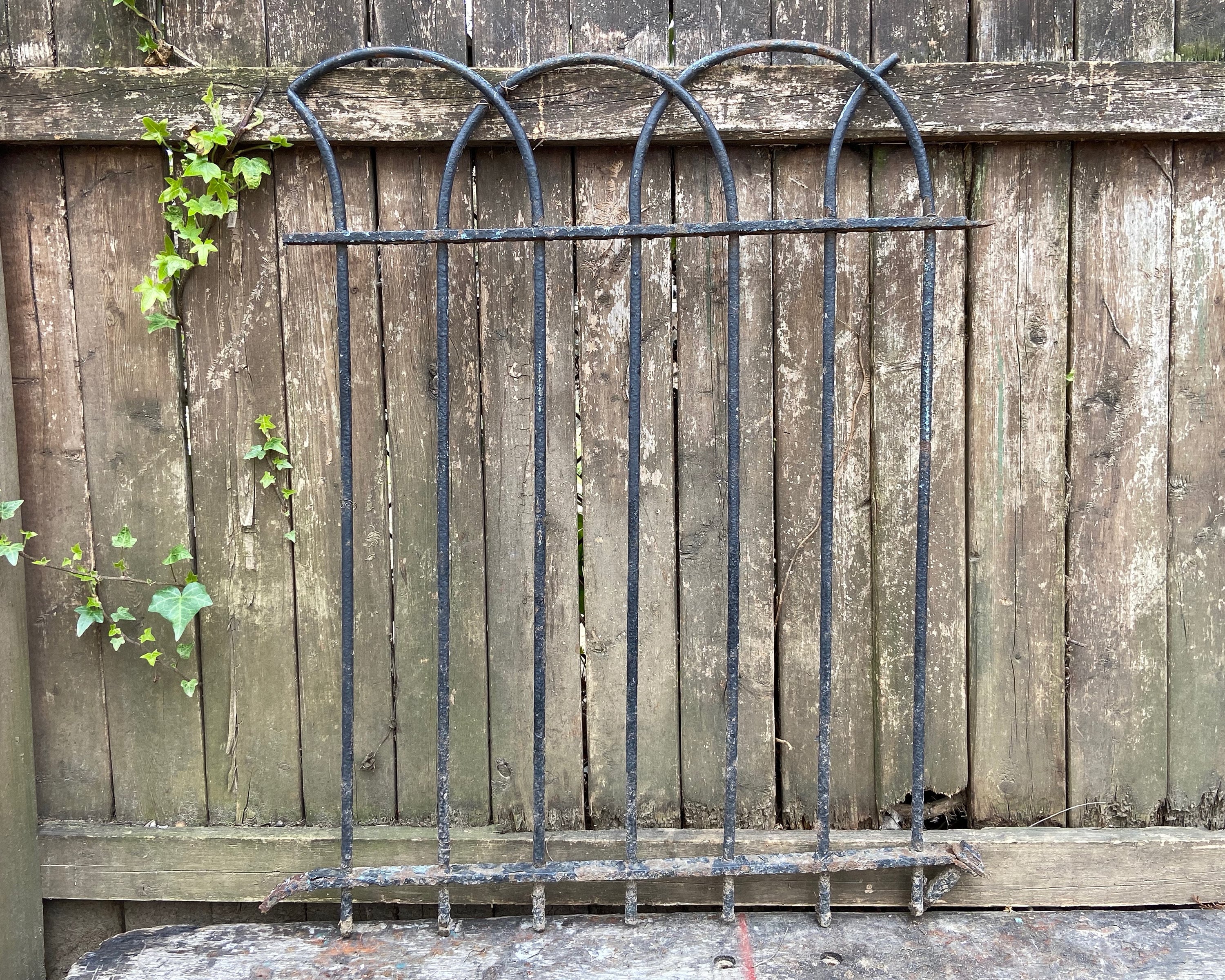 Antique Fence Wrought Iron Fence 1800s Gate Ornate Old Etsy