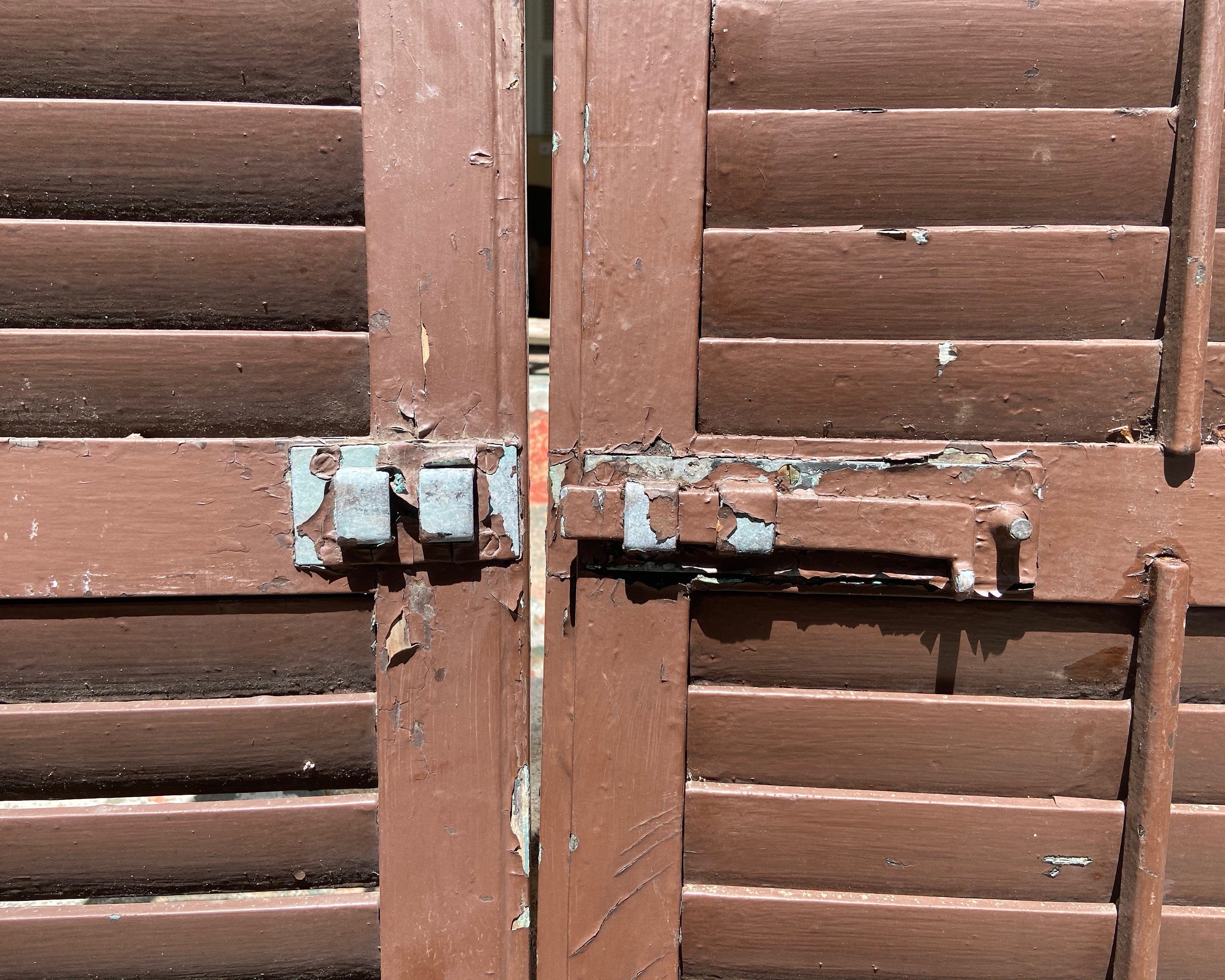 Antique Shutter Doors 61'' X 18'' Rustic Home Etsy