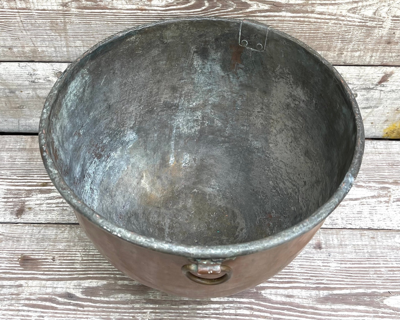 Antique 1800s Copper Candy Pot Cauldron Primitive Copper Pot Etsy
