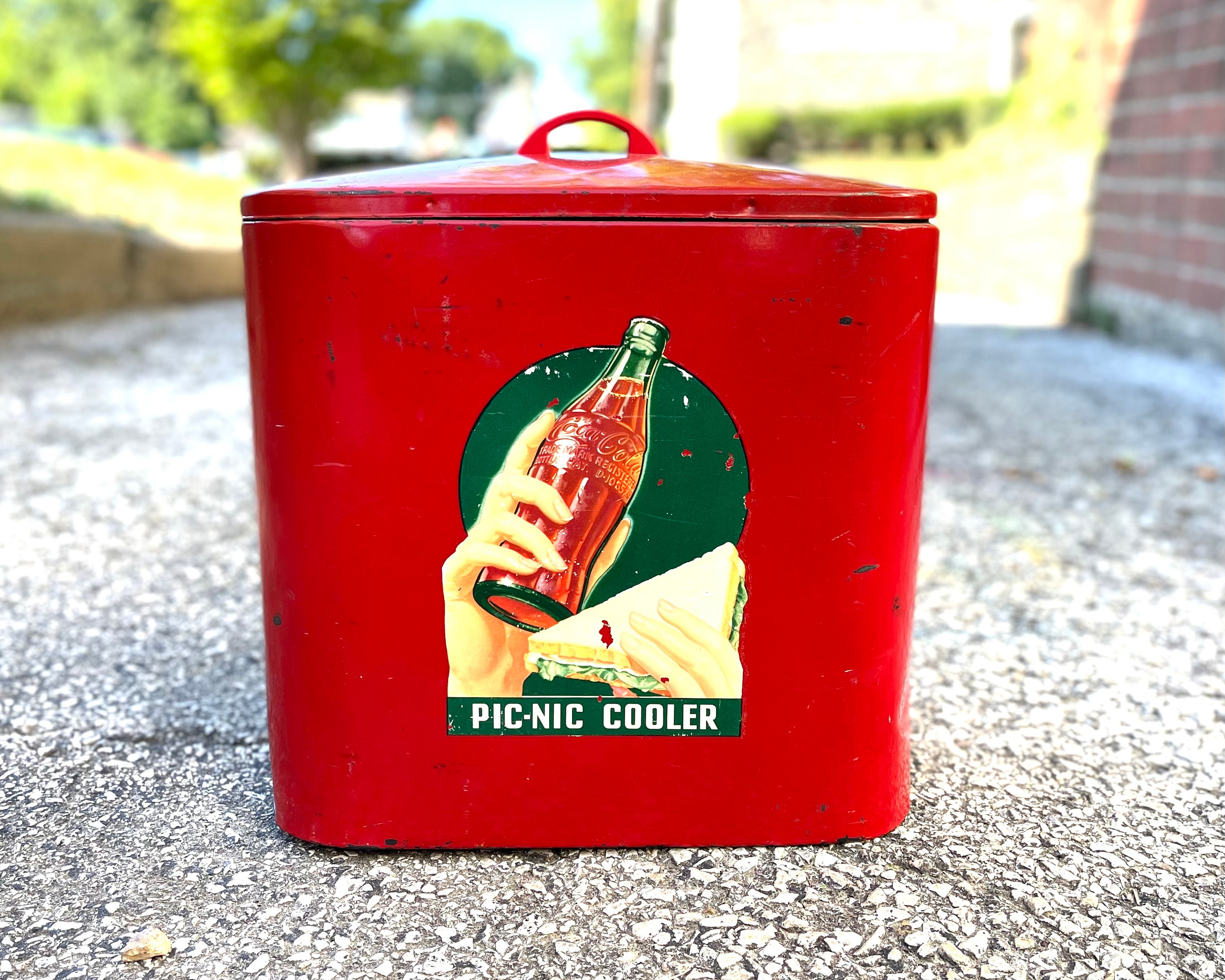 Coca-Cola Can Cooler, Red