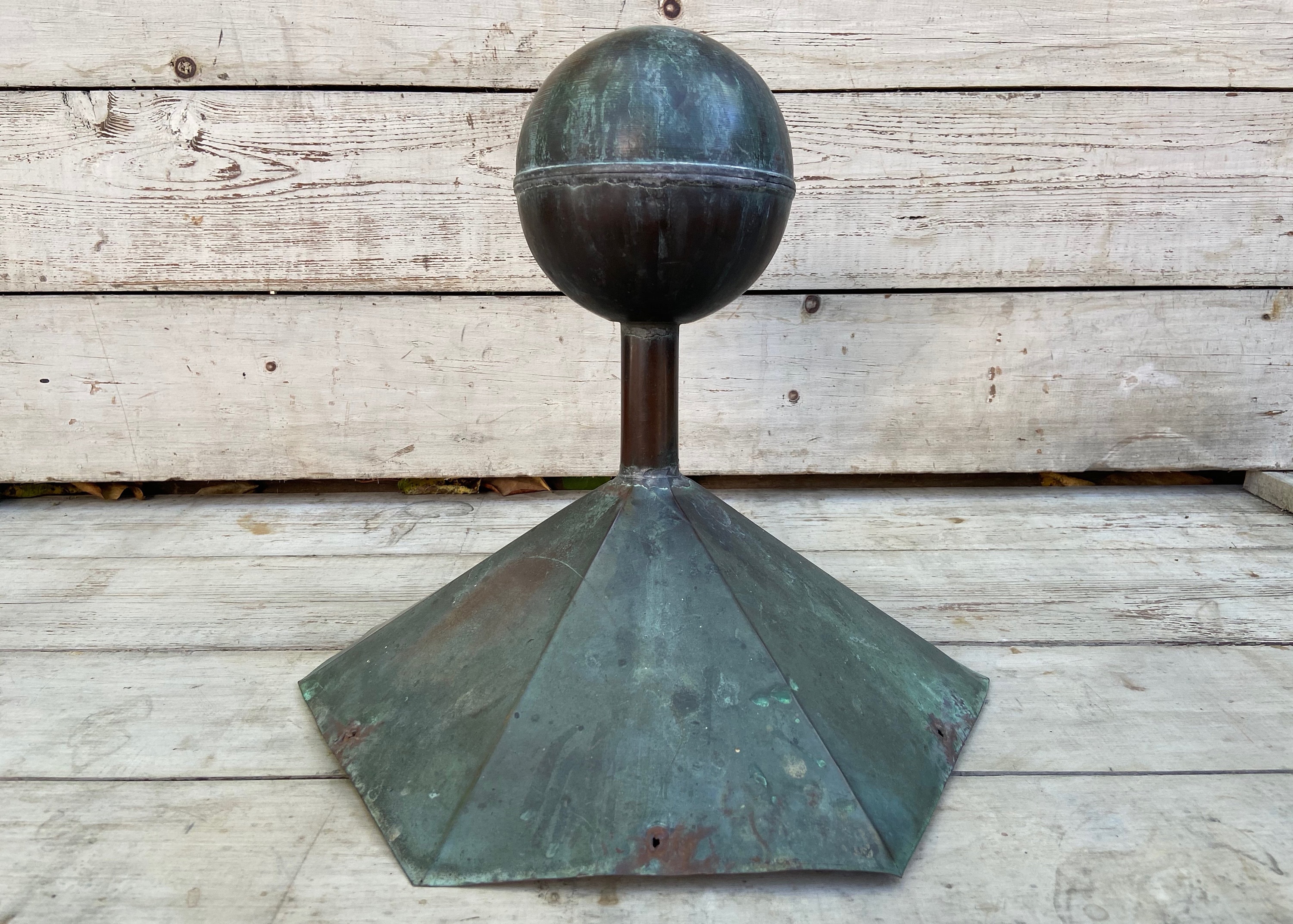 Copper Cupola Roof Finial Vintage Copper Copula Architectural Etsy