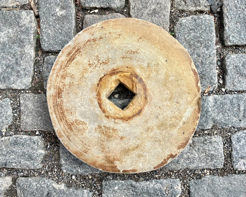 Antique Stone Wheel Primitive Wheel Grinding Sharpening Etsy