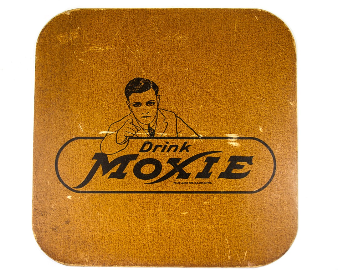 Vintage Moxie Sign, Moxie Soda Sign, Moxie Soda, Serving Tray, Drink