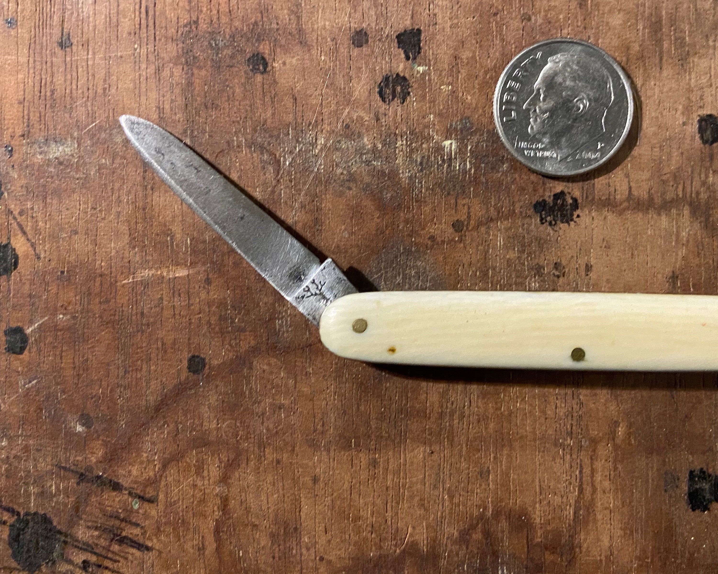Antique Pocket Knife Vintage H. Bokers's Improved Cutlery Tree Brand Knife  Folding Double Knife Old Fashioned Rare Pocket Knife Small Early -   Canada