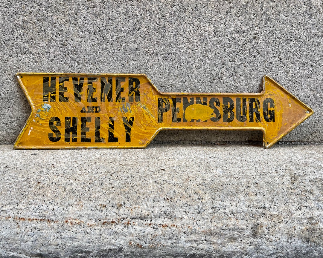 Hevener & Shelly General Store Sign Pennsburg Pennsylvania Etsy