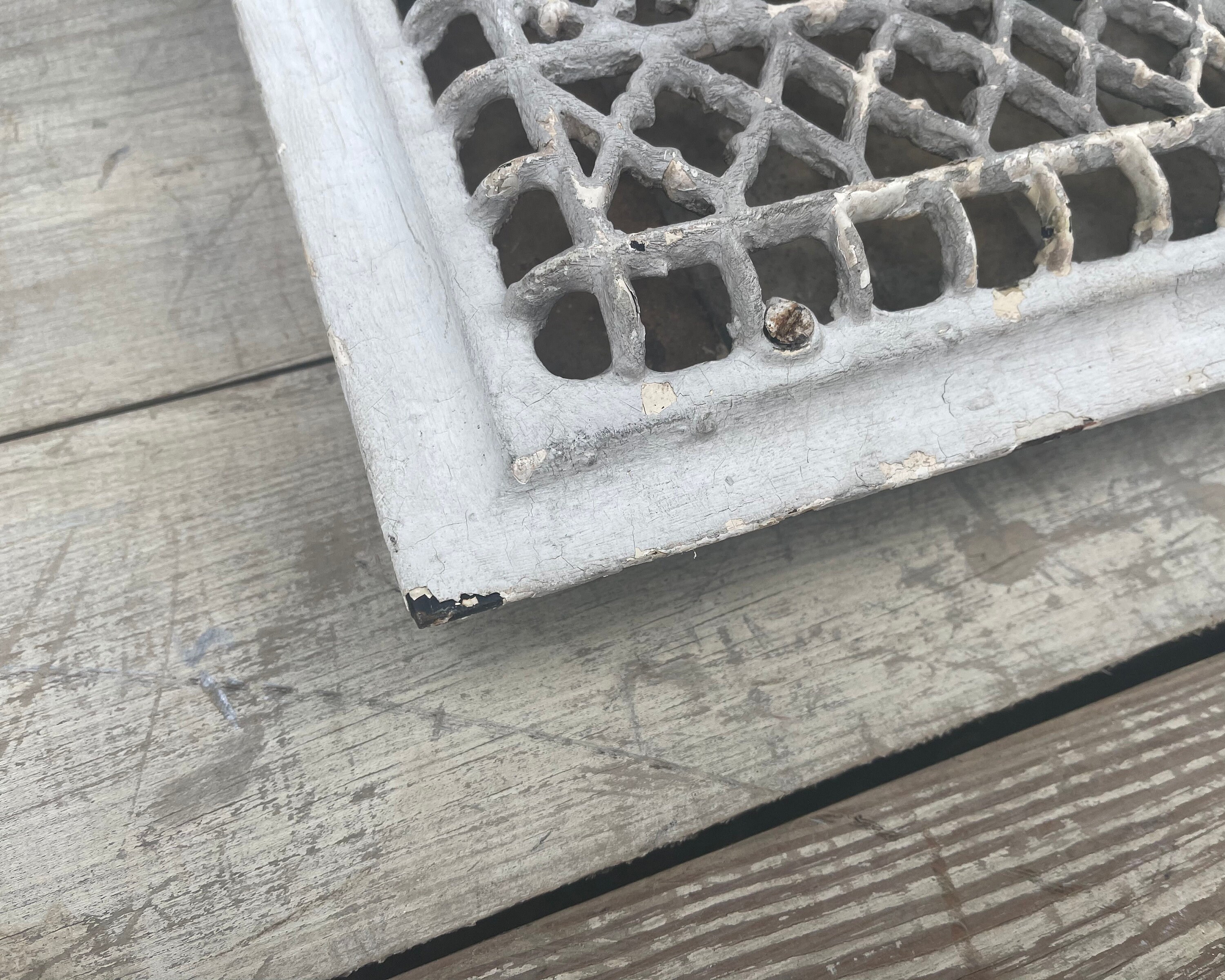 Antique Cast Iron Heater Grate Heater Vent Cover Floor Etsy