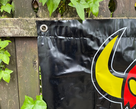 Devil Banner, Vintage Skateboard Flag, TOY MACHINE SKATEBOARDS