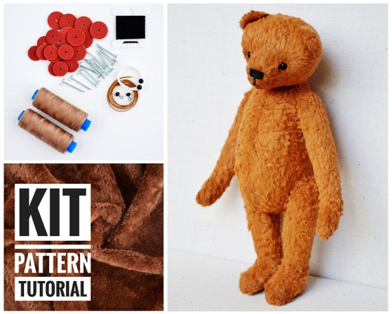 Teddy bear making kit. Teddy bear 