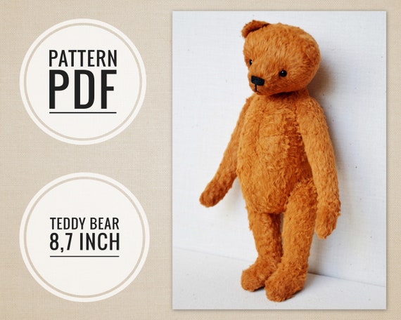 plush bear pattern