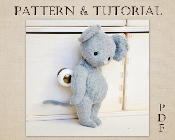 mouse stuffed animal pattern