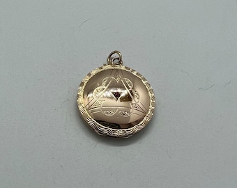 Large Victorian Round Locket