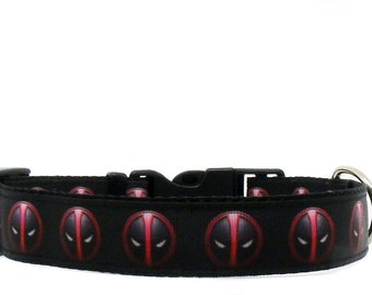 deadpool cat collar