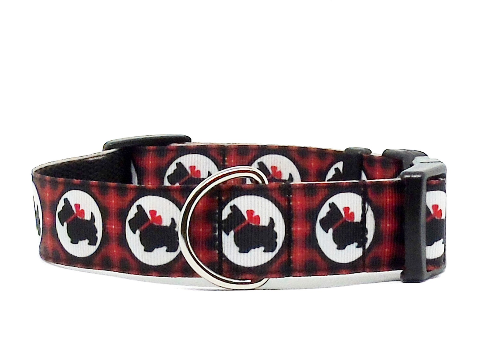 Scottie Dog Collar and Leash Set Adjustable Dog Collar Etsy