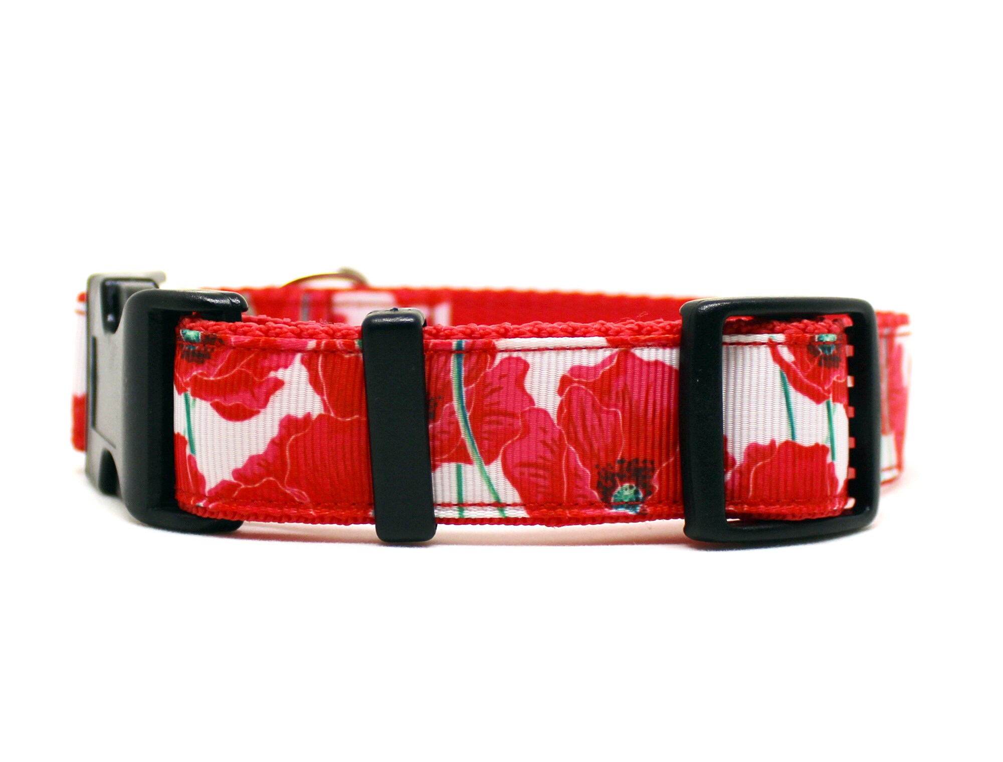 Poppy Adjustable Dog Collar Floral Dog Collar Puppy Collar - Etsy